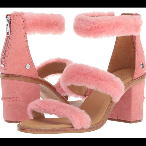 pink ugg heels